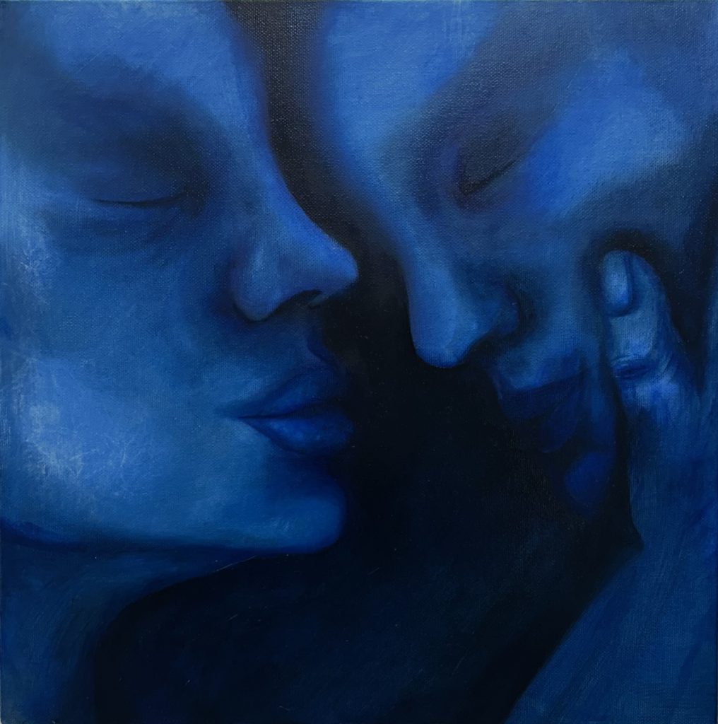 wet lips